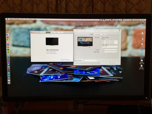 Dell P2415Q and MacBook Pro (Retina)